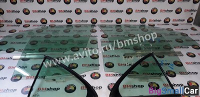 Стекло двери (комплект) Мерседес W210 из Японии - купить Санкт-Петербурге