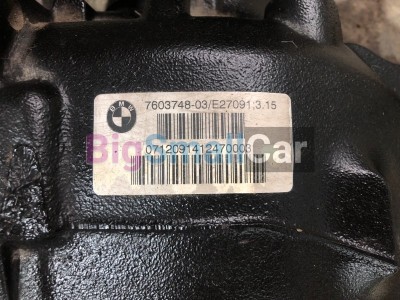 Редуктор заднего моста задний BMW 328i 2012г. Сентябрь F31 N20B20 33 10 7 603 751 - купить Санкт-Петербурге