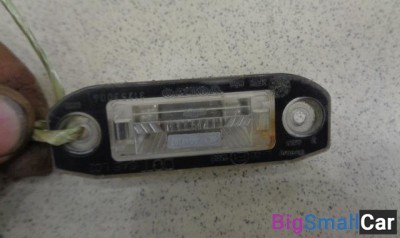 Фонарь подсветки номера от Volvo XC90 2002-2014 - купить Санкт-Петербурге