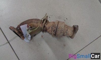 Приемная труба глушителя от Kia Shuma 2001-2004 - купить Санкт-Петербурге