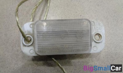 Фонарь подсветки номера от Ssang Yong Actyon 2005-2010 - купить Санкт-Петербурге