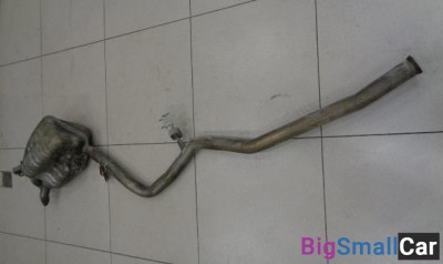 Задняя часть глушителя от Mercedes-Benz E-Klass W211 2002-2009 - купить Санкт-Петербурге