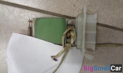 Резистор отопителя от Skoda Octavia A5 2004-2013 - купить Санкт-Петербурге