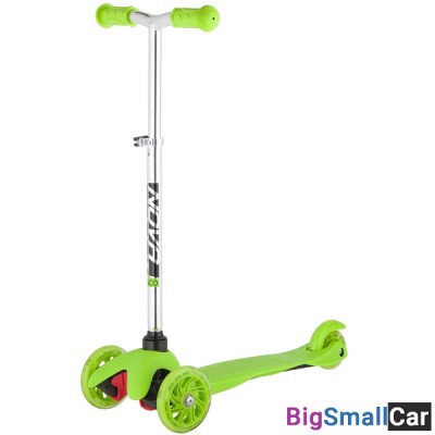 Детский самокат-кикборд 120H.DISCOKIDS.GN20 NOVATRACK - купить Санкт-Петербурге