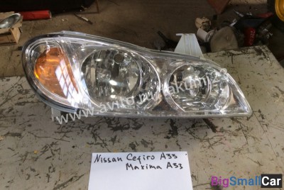 Фара для Nissan Cefiro и Maxima A33 - купить Санкт-Петербурге