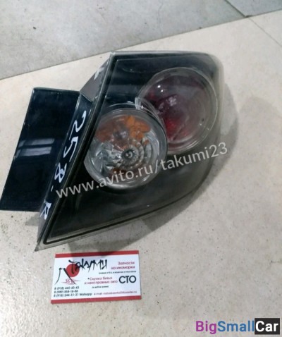 Фонарь задний правый Mazda 3 - купить Санкт-Петербурге