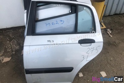 Дверь задняя левая hyundai Getz