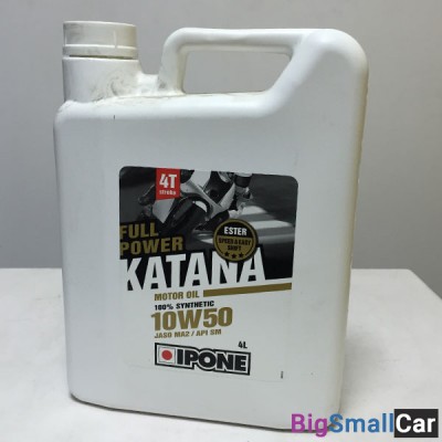 Масло моторное IPONE 4T FULL POWER KATANA SYNTHETIC 10W50 4L 800010 - купить Санкт-Петербурге