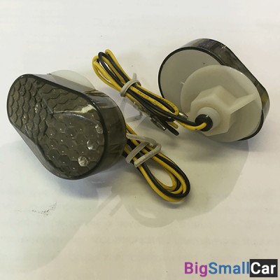 Поворотники CLEAR KAWASAKI накладные 08738 - купить Санкт-Петербурге