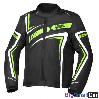 Куртка текстиль IXS Sport Jacket RS-400 ST blk/green 2XL X56042-371-2XL - купить Санкт-Петербурге