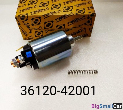 Втягивающее реле стартера Hyndai D4BF 3612042000 - купить Санкт-Петербурге