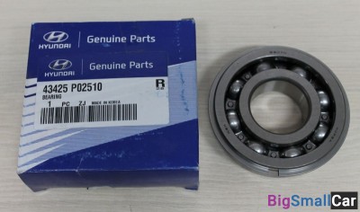 Подшипник пром. вала кпп D4AL 43425P02510 - купить Санкт-Петербурге