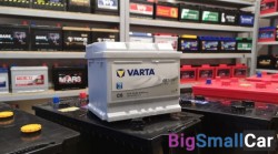 Автомобильный аккумулятор Varta 52Ah 520a обратная полярность