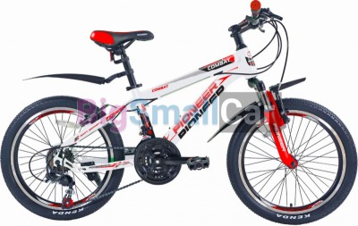 Горные велосипеды PIONEER COMBAT 20/12 white-red-black - купить Санкт-Петербурге