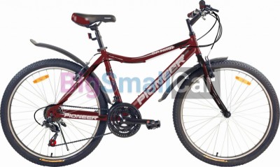 Дорожные велосипеды PIONEER OPTIMA 26/18 cherry-black-white - купить Санкт-Петербурге