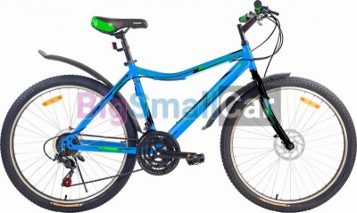 Дорожные велосипеды PIONEER SPUTNIK 26/18 blue-black-green - купить Санкт-Петербурге