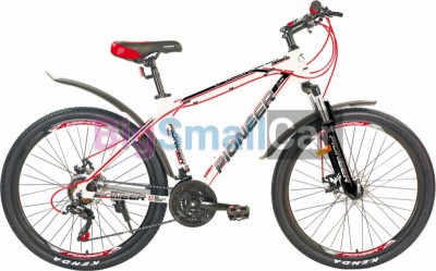 Горные велосипеды PIONEER GENERAL 26 AL/17 white-black-red