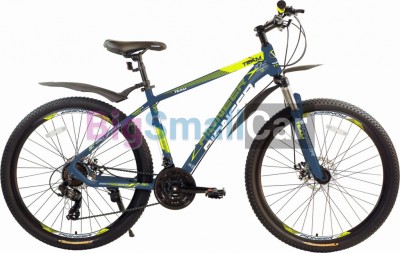 Горные велосипеды PIONEER TEAM 27,5 AL/18 bluegray-lemon-white