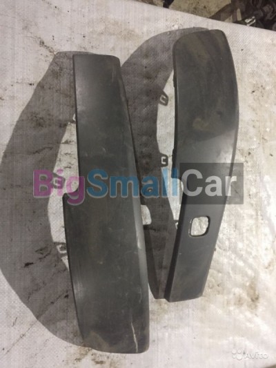 Накладки переднего бампера Renault Megane 2 рено м - купить Санкт-Петербурге