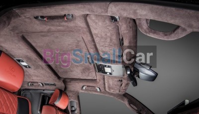 Перетяжка салона Geely GC5 кожей и алькантарой - купить Санкт-Петербурге